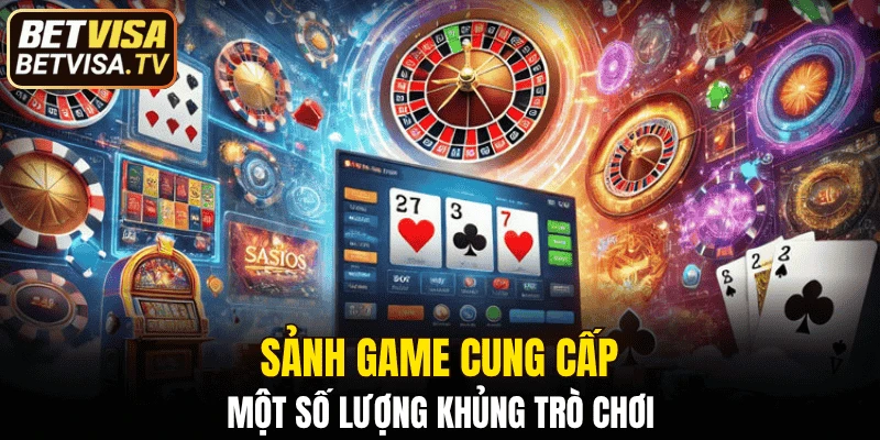 Sảnh Ezugi BETVISA - Đẳng Cấp Casino Khu Vực Châu Á 5 Sảnh game cung cấp một số lượng khủng trò chơi